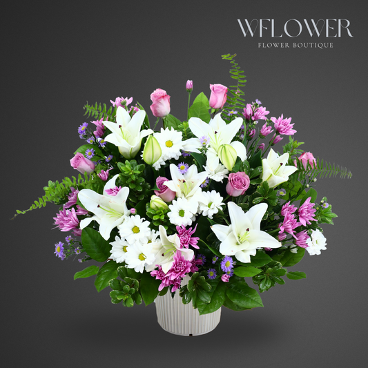 Serenity Bloom Signature Vase