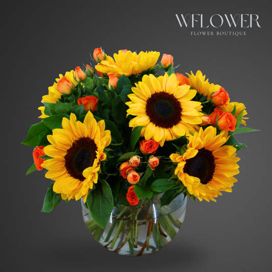 Sunshine Elegance Signature Vase